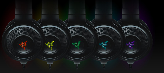 Razer Kraken 7.1 Chroma USB (RZ04-01250100-R3M1) - игровая гарнитура купить в интернет-магазине icover