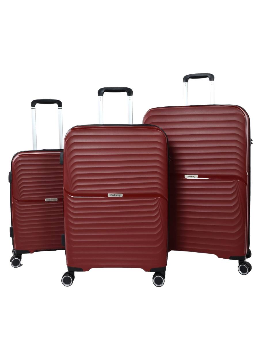 Комплект чемоданов Ridberg Business L+M+S (Wine) купить в интернет-магазине icover
