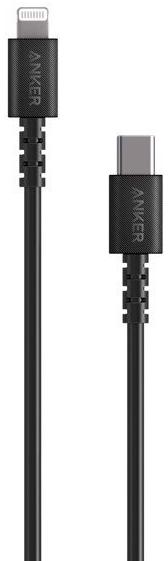 Кабель Anker Powerline Select (A8612) USB-C/Lightning 0.9m (Black) купить в интернет-магазине icover