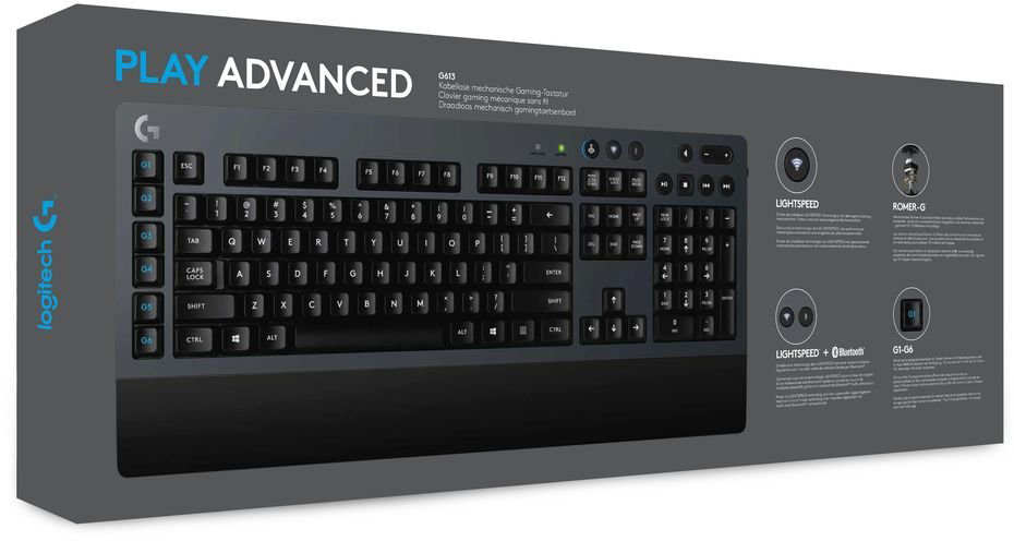 Игровая клавиатура Logitech G613 920-008395 (Black) купить в интернет-магазине icover