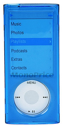 Monoprice Crystal Case - чехол для iPod nano 5G (Blue) купить в интернет-магазине icover