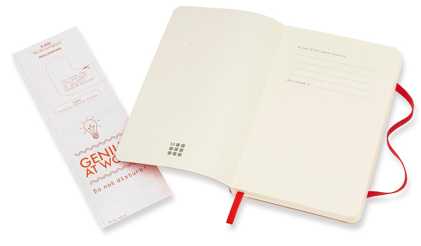 Блокнот Moleskine Classic Soft 90x130, 96 листов 430930(QP614F2) купить в интернет-магазине icover