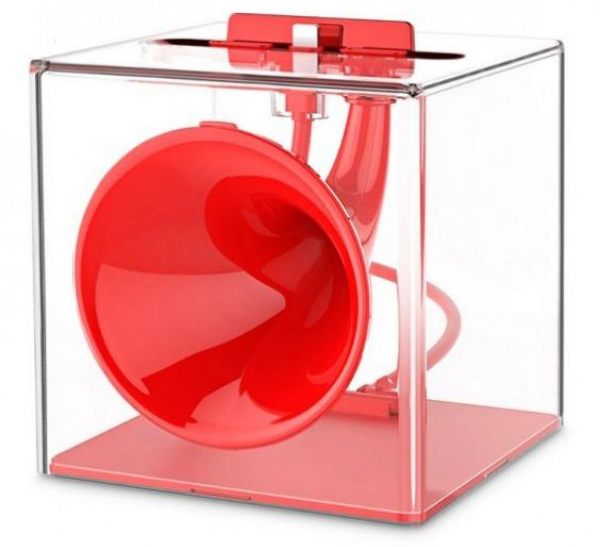 Док-станция Baseus Amplify Sound Charging Station (SUHJH-09) для iPhone (Red) купить в интернет-магазине icover