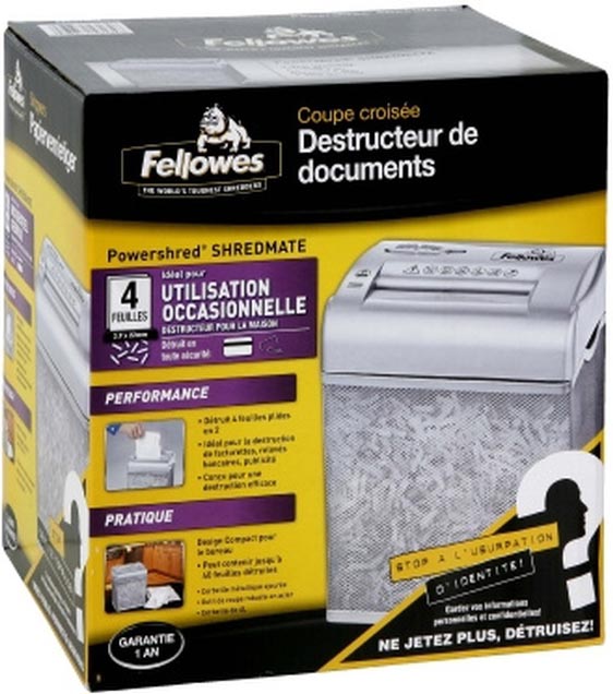 Шредер Fellowes Powershred Shredmate (Silver) купить в интернет-магазине icover