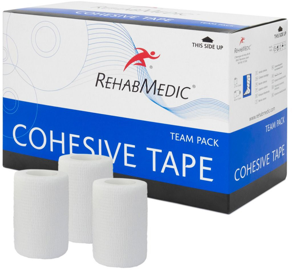 

Спортивный тейп RehabMedic Cohesive Tape 7.5x4.6 RMV0213WH (White)