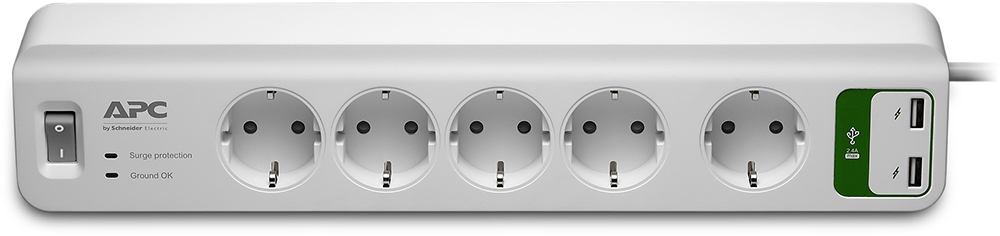 Сетевой фильтр APC Essential SurgeArrest PM5U-RS (White) купить в интернет-магазине icover