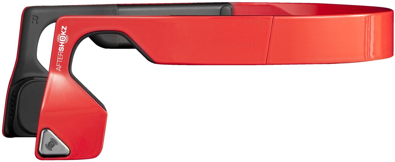 AfterShokz Bluez 2 - беспроводные вибрационные наушники (Red) купить в интернет-магазине icover