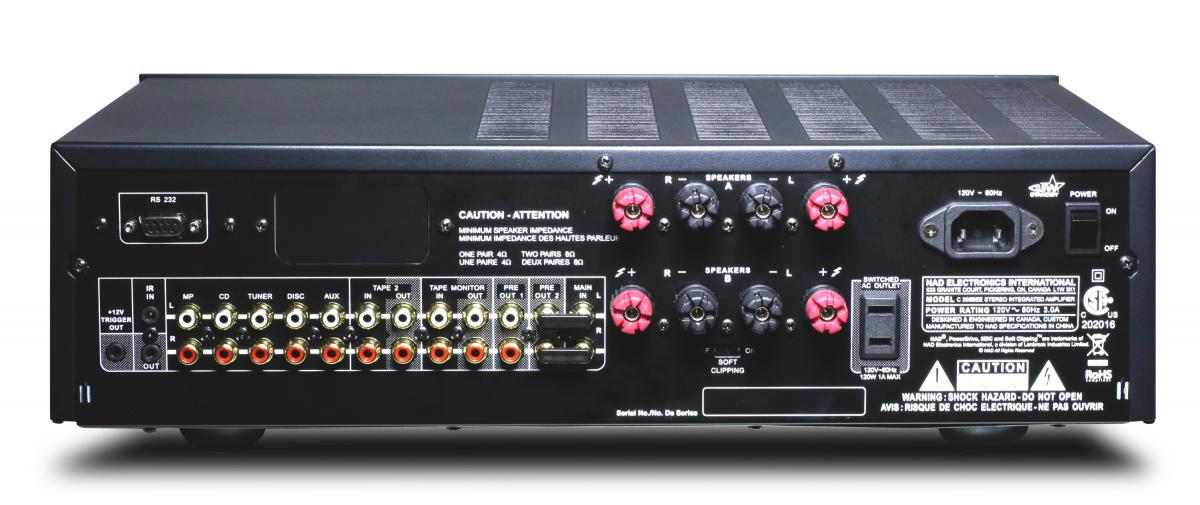 NAD C356BEE - интегральный стереоусилитель (Black) купить в интернет-магазине icover