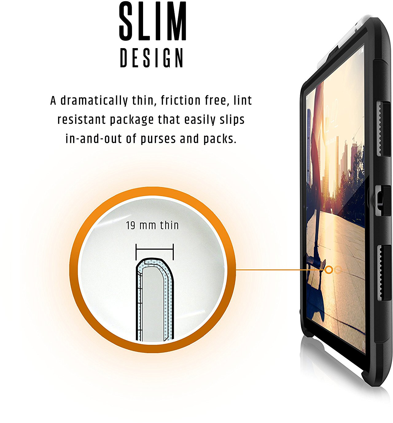 Чехол Urban Armor Gear Metropolis Rugged для iPad Pro 9.7 (Cobalt Blue) купить в интернет-магазине icover