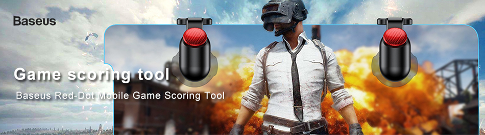 Игровой контроллер Baseus Red-Dot Mobile Game (ACHDCJ-01) для смартфонов (Black) купить в интернет-магазине icover