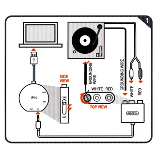 Griffin iMic USB аудио-интерфейс для MacBook купить в интернет-магазине icover