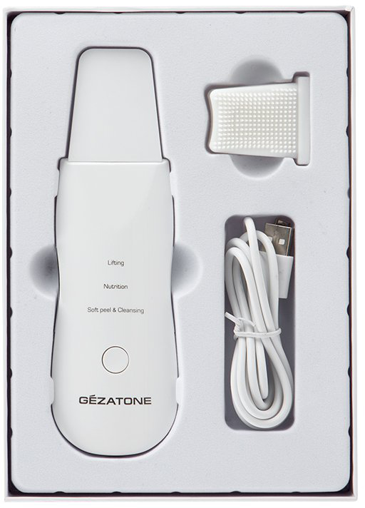 Аппарат для ультразвуковой чистки лица Gezatone Bio Sonic 800/BON-990 (White) купить в интернет-магазине icover
