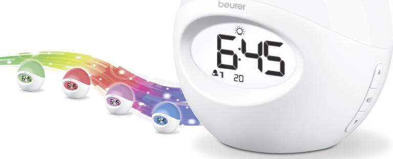 Beurer WL32 - световой радиобудильник (White) купить в интернет-магазине icover