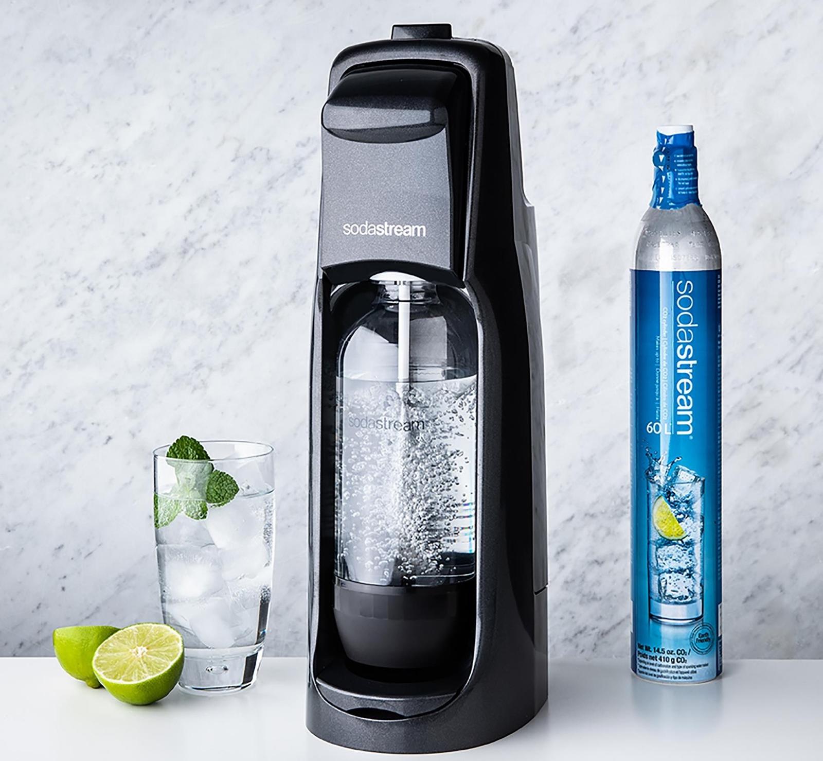 Карбонатор+баллон с углекислым газом Sodastream JET (Black) купить в интернет-магазине icover