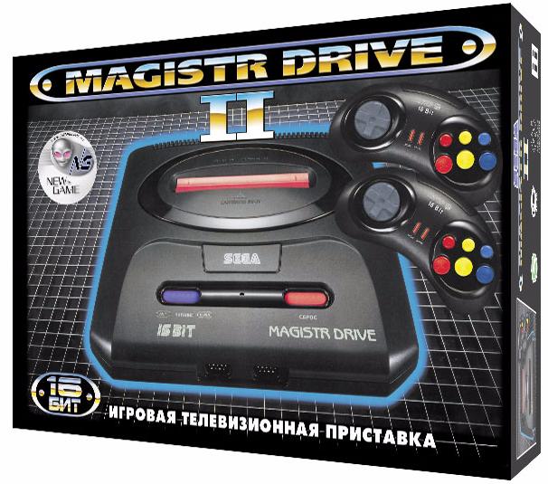 Sega Magistr Drive 2 Little - игровая приставка + 65 игр (Black) купить в интернет-магазине icover