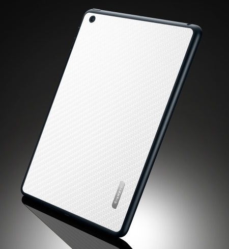SGP Skin Guard Set (SGP10067) - защитный скин для iPad Mini (Carbon White) купить в интернет-магазине icover