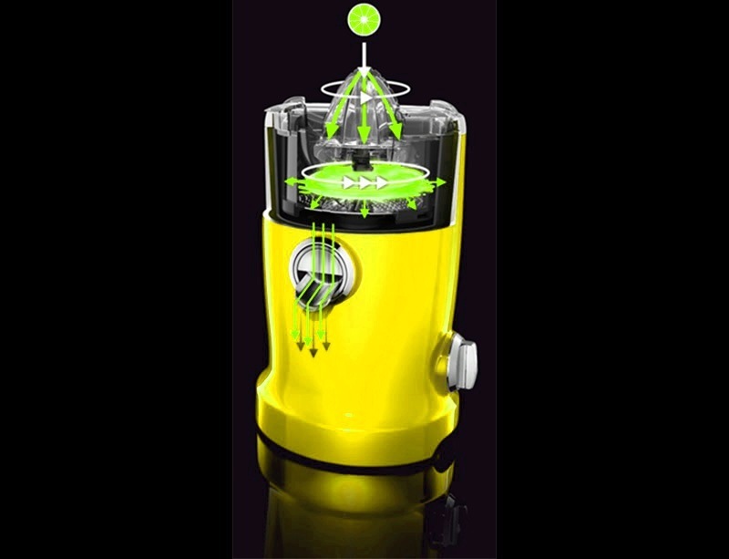 Многофункциональная соковыжималка Novis Vita Juicer (Yellow) купить в интернет-магазине icover