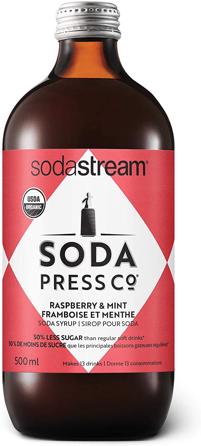 

Концентрат безалкогольного напитка Sodastream Soda Press 500ml (Raspberry & Mint), Soda Press