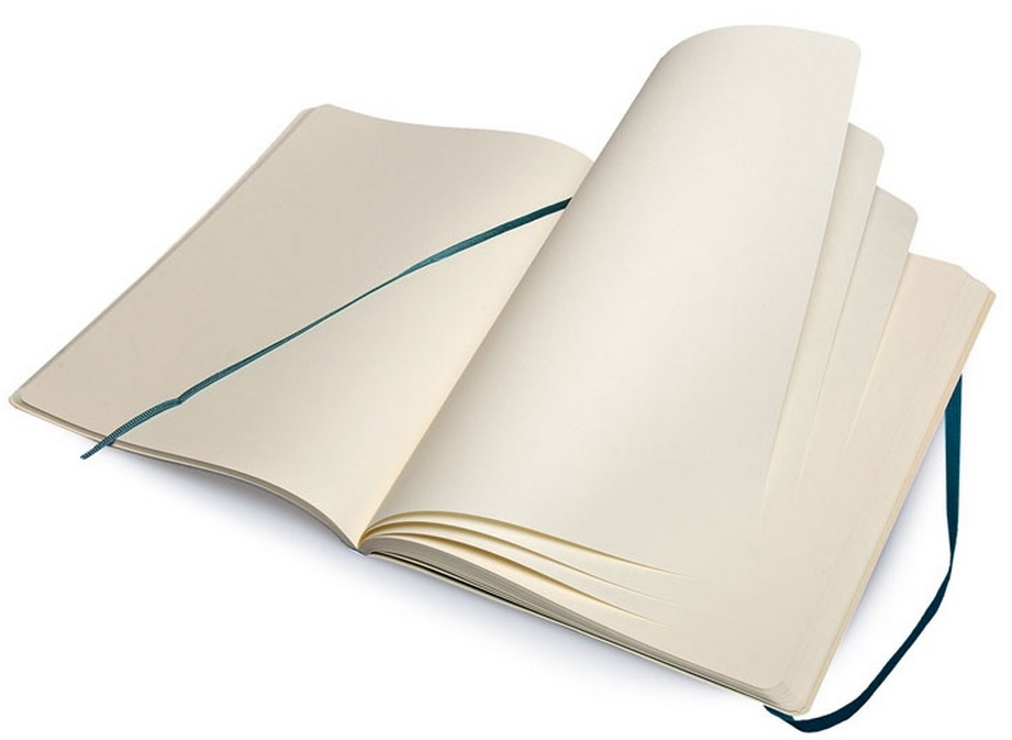 Moleskine Classic Soft XLarge (QP623B6) - нелинованный блокнот (Turquoise) купить в интернет-магазине icover