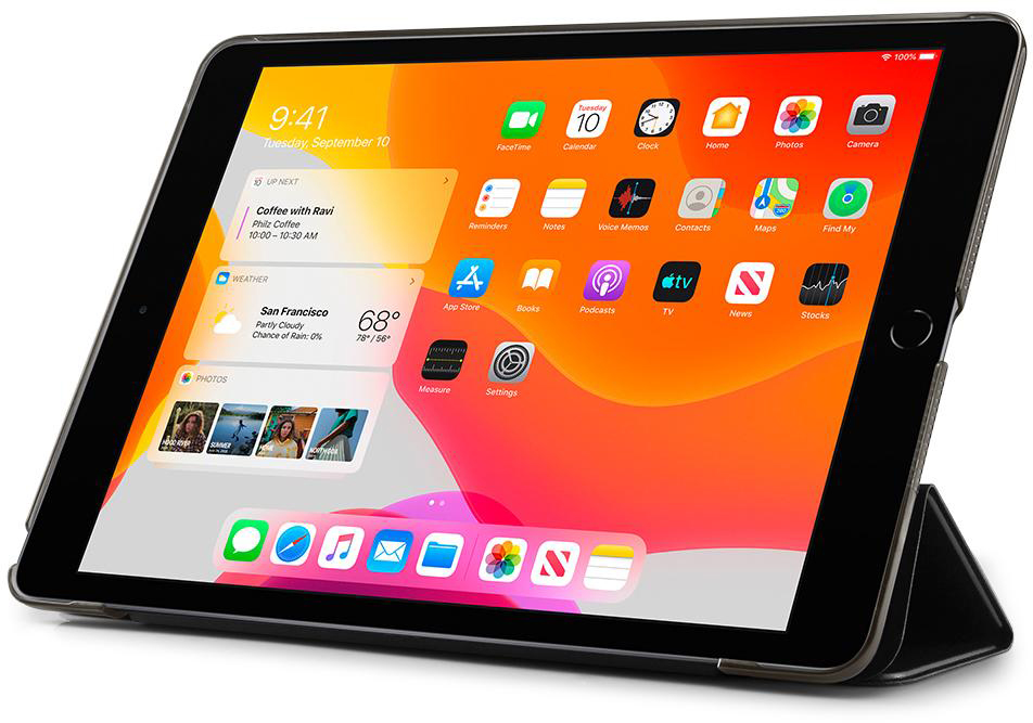 Чехол Spigen Smart Fold (ACS00373) для iPad 10.2" (Black) купить в интернет-магазине icover