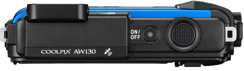 Фотоаппарат Nikon Coolpix AW130 (Blue) купить в интернет-магазине icover