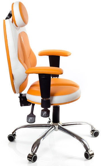 Детское кресло Kulik System Trio 1401 (White/Orange) купить в интернет-магазине icover