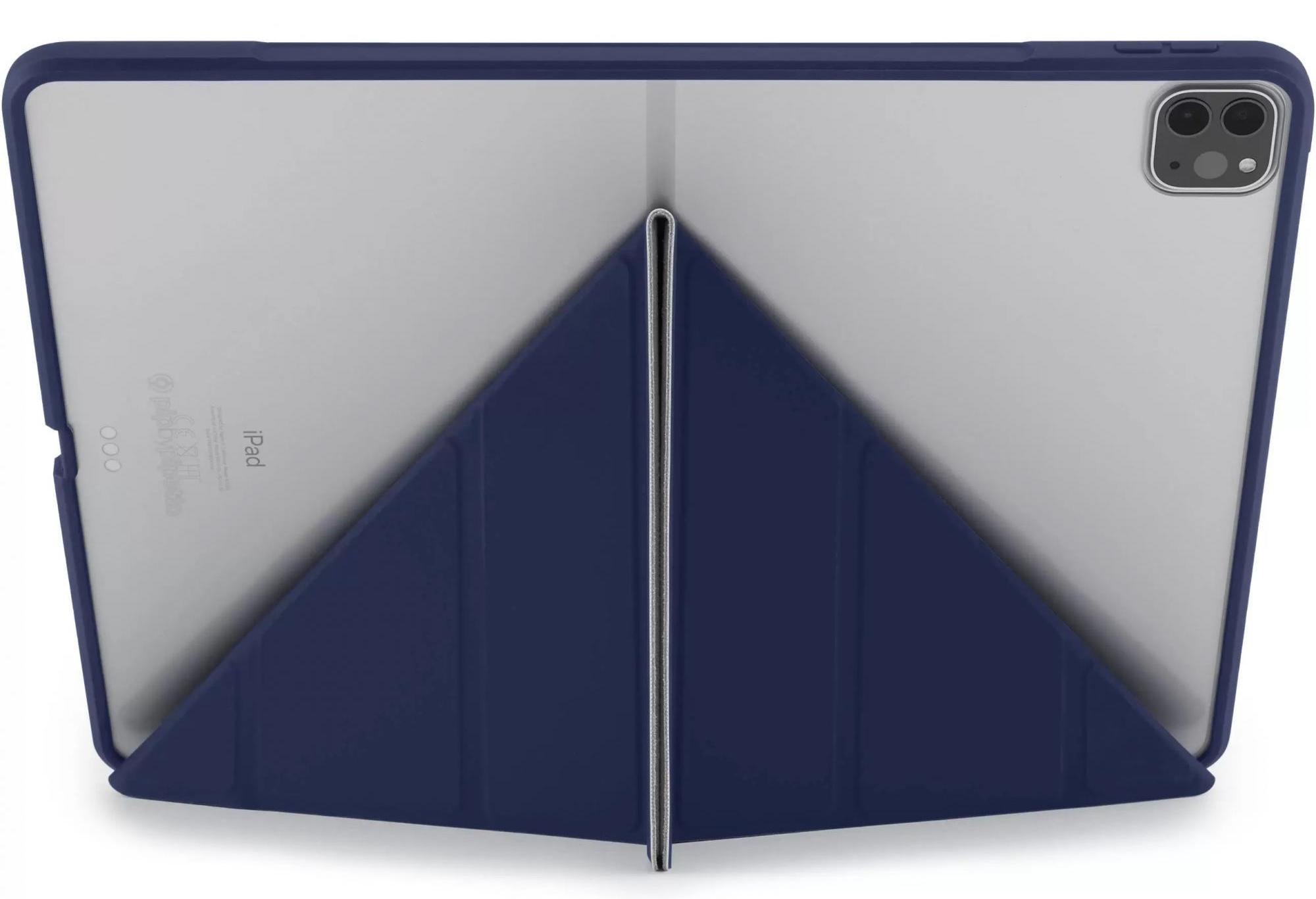 Чехол Pipetto Origami (PI39-113-R) для iPad Pro 12.9" 2018-2021 (Dark Blue) купить в интернет-магазине icover
