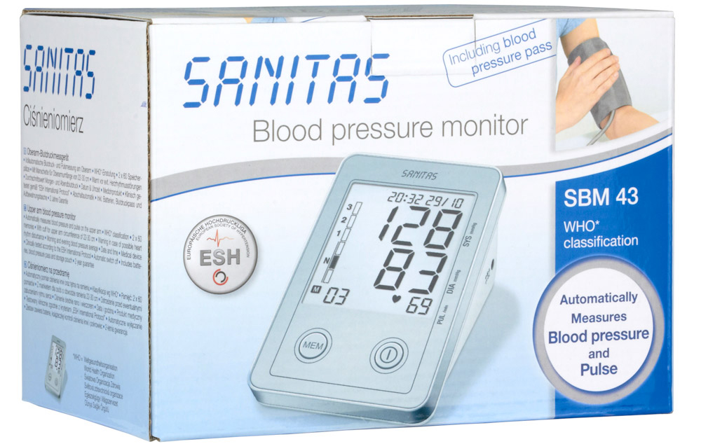 Sanitas SBM 43 - плечевой тонометр (White) купить в интернет-магазине icover