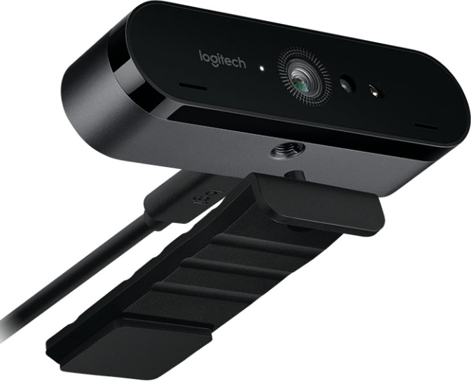 Вебкамера Logitech Brio 4k (Black) купить в интернет-магазине icover