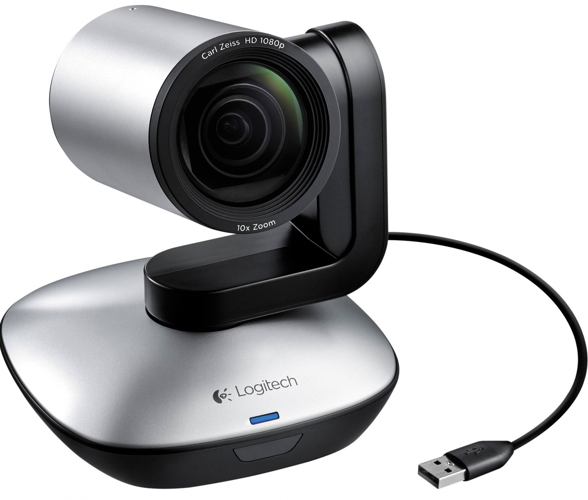 Logitech PTZ Pro Camera V-U0035 (960-001022) - веб-камера с пультом ДУ (Grey/Black) купить в интернет-магазине icover