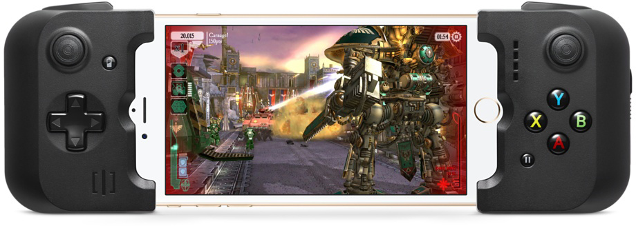 Игровой контроллер Gamevice Controller GV156 для iPhone (Black) купить в интернет-магазине icover