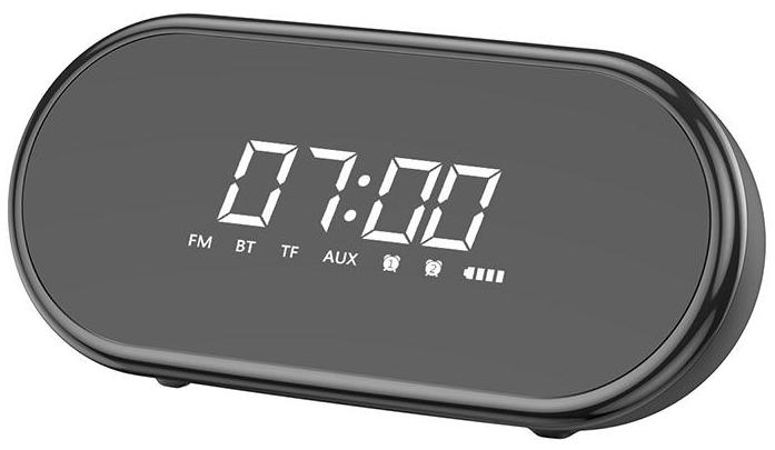 Беспроводная колонка Baseus Encok Wireless Speaker E09 с будильником (Black) купить в интернет-магазине icover