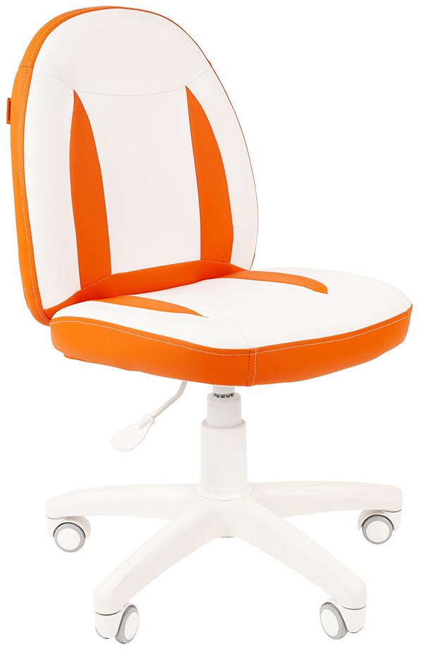 

Компьютерное кресло Chairman Kids 122 (White/Orange)