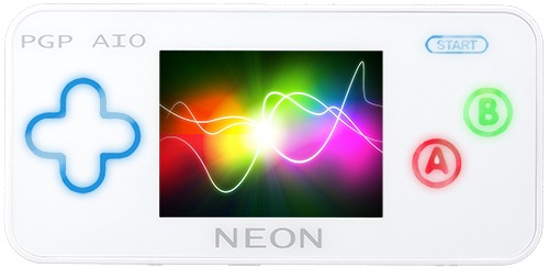PGP AIO Neon - портативная игровая приставка (White) купить в интернет-магазине icover