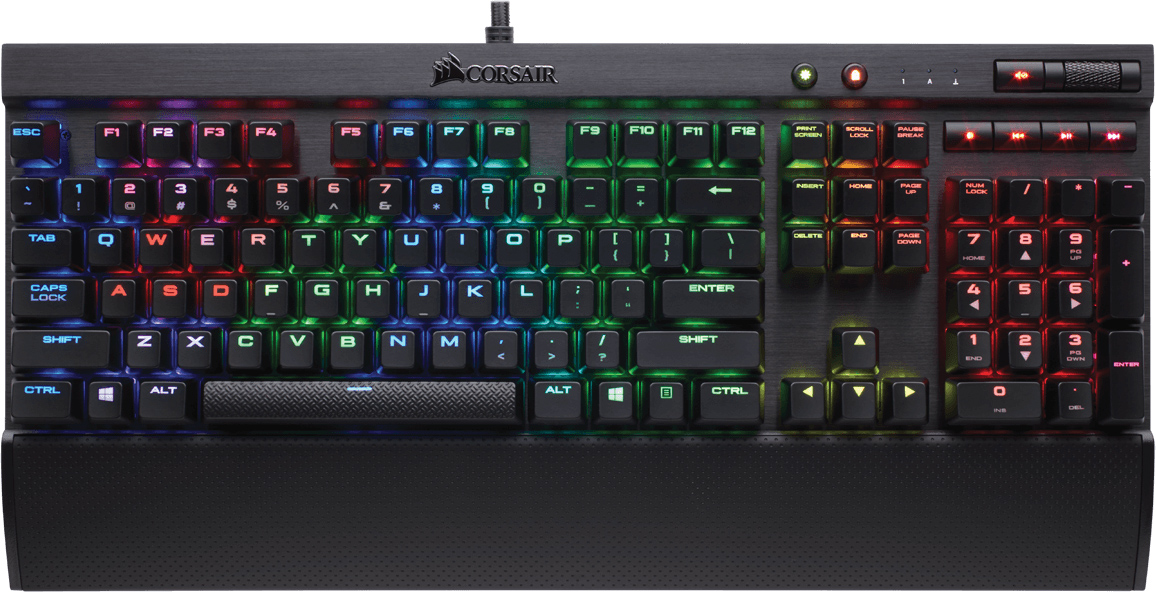Corsair Gaming Keyboard K70 LUX RGB - игровая клавиатура (Black) купить в интернет-магазине icover
