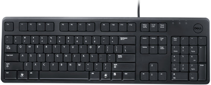 Dell KB212-B (580-17624) - USB клавиатура (Black) купить в интернет-магазине icover