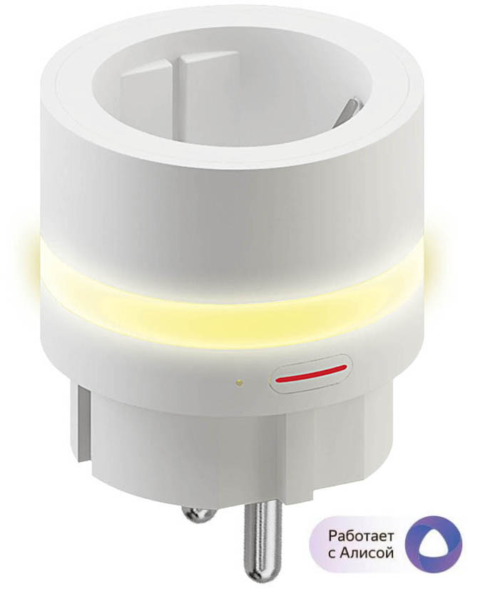 

Умная розетка HIPER IoT P05 работает с Алисой (White)