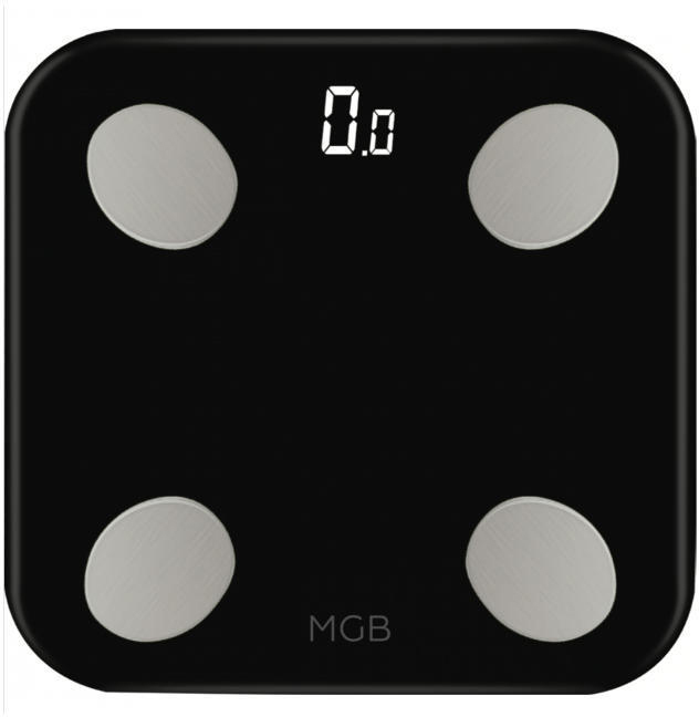 Напольные весы MGB Body Fat Scale Glass Edition (Black) купить в интернет-магазине icover