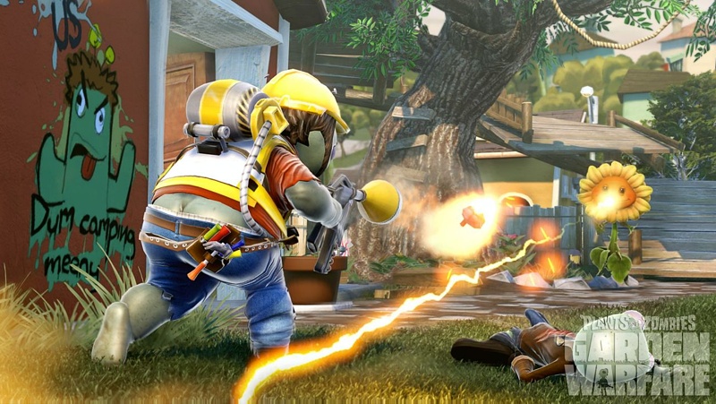 Plants vs. Zombies Garden Warfare - видеоигра для PS4 (русская документация) купить в интернет-магазине icover