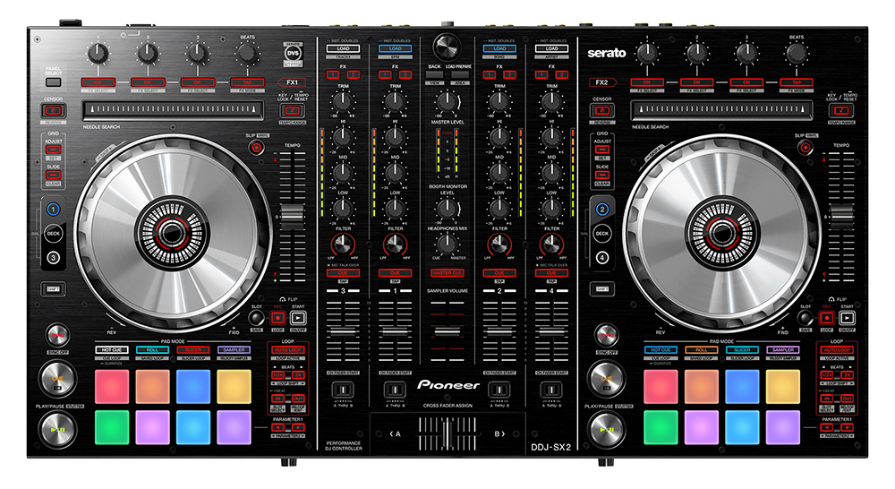 Pioneer DDJ-SX2 - DJ-контроллер (Black) купить в интернет-магазине icover