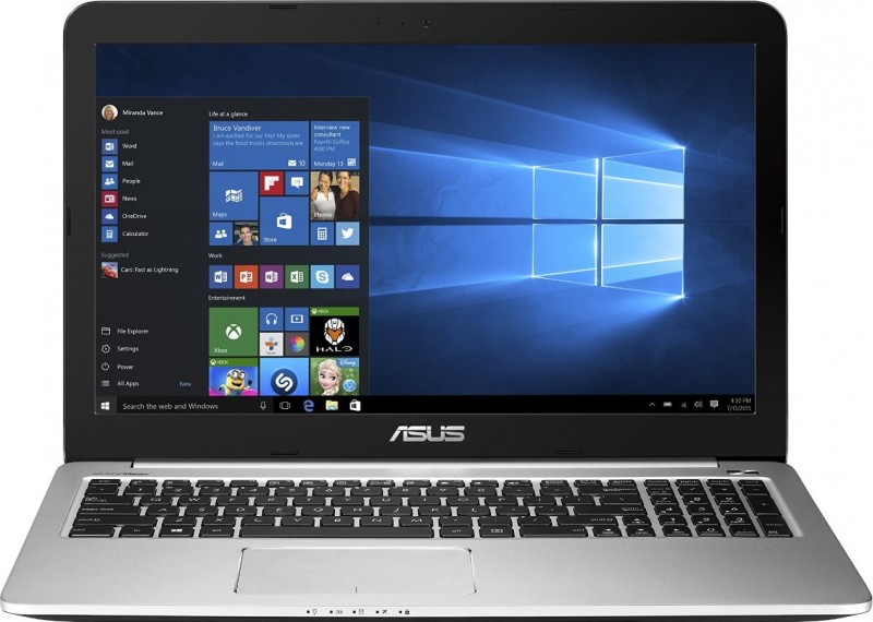 Ноутбук Asus K501UX-DM036T 15.6", Intel Core i7 6500U 2.5 GHz, 6Gb, 1Tb HDD (90NB0A62-M00410) купить в интернет-магазине icover