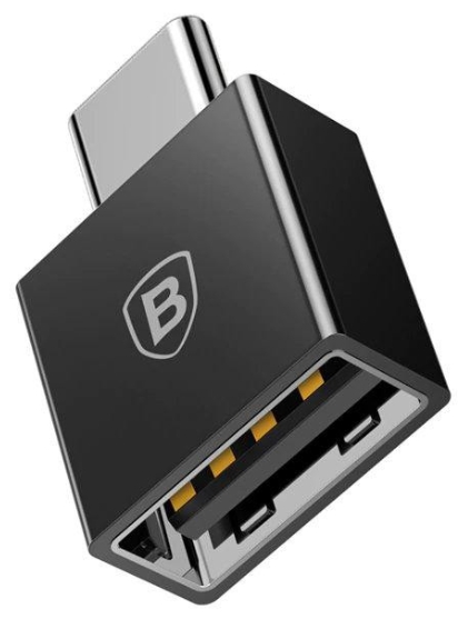 Адаптер Baseus USB/USB-C CATJQ-B01 (Black) купить в интернет-магазине icover