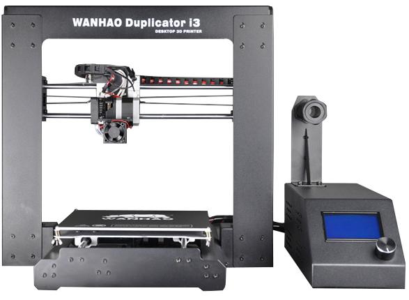 Wanhao Duplicator i3 v2.1 (Bi3/V2.1S) - 3D-принтер со стеклом в корпусе (Black) купить в интернет-магазине icover