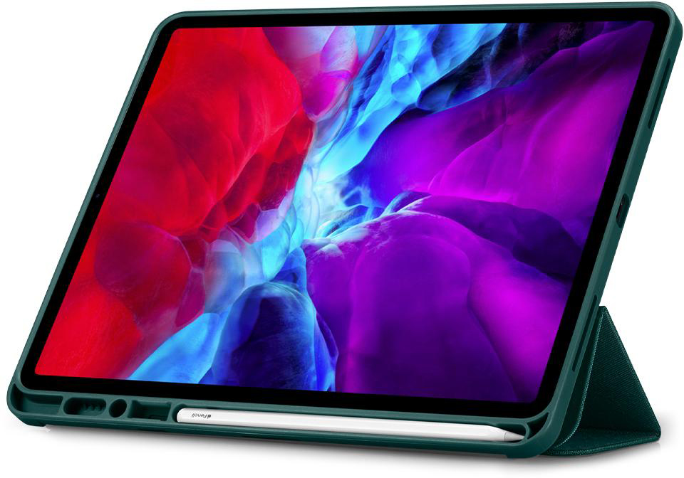 Чехол Spigen Urban Fit (ACS01059) для iPad 12.9" 2018/20 (Military Green) купить в интернет-магазине icover