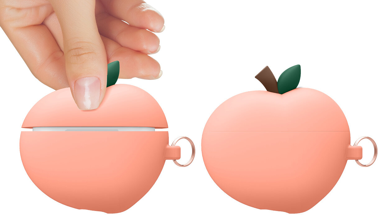 Чехол Elago Silicone Peach (EAPP-PEACH-PE) для AirPods Pro (Peach) купить в интернет-магазине icover