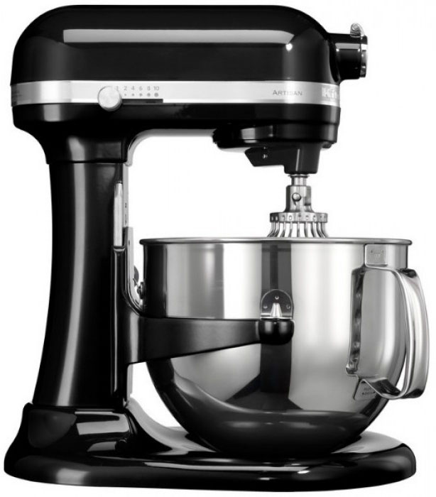 Планетарный миксер KitchenAid Artisan 6.9 л 5KSM7580XEOB (Onyx Black) купить в интернет-магазине icover