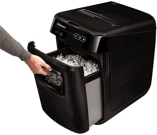 Шредер с автоподачей Fellowes AutoMax 130C (Black) купить в интернет-магазине icover