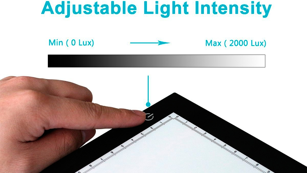Светокопировальный планшет Huion A4 (Black) купить в интернет-магазине icover