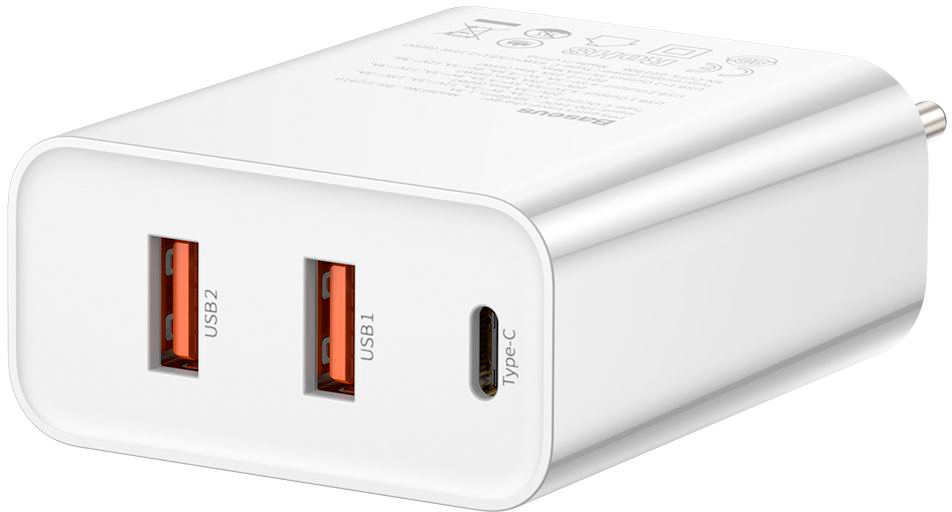 Сетевое зарядное устройство Baseus Speed PPS Quick Charger Type C CCFS-G02 (White) купить в интернет-магазине icover