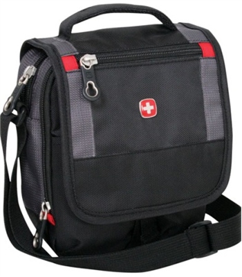 Wenger Mini boarding bag (1092239) – сумка дорожная (Black/Grey) купить в интернет-магазине icover